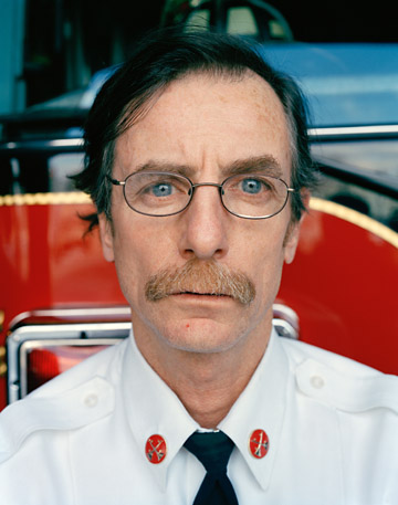Surrenda Lawotis District Chief Peter St. Clair (Appointed October 31, 1977), from the series Fire