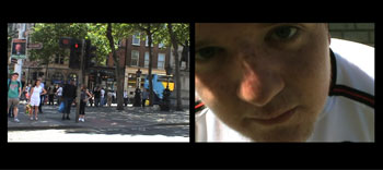 Robert Ladislas Derr, Still from Void, June 2004/reedited 2006, Eight channel split screen video, color, sound, 50 minutes, 24 seconds, Copyright and courtesy of the artist