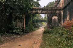 Walls of the Palace, and a Cart