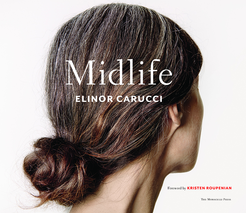 Image promoting a lecture by Elinor Carucci and her new book titled, Midlife.